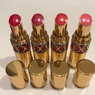 イヴサンローランボーテ(Yves Saint Laurent Beaute)の✨クリスマス限定 4色セット✨限定・エングレイビング入り✨(口紅)