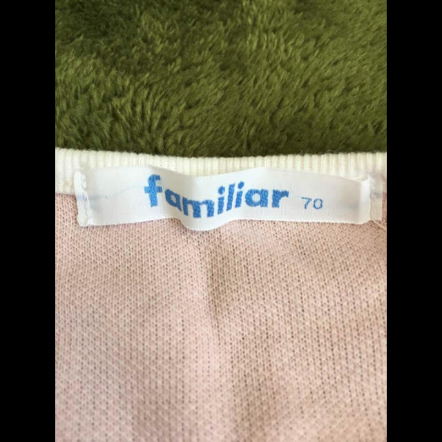 familiar(ファミリア)の⭐︎タマハナさま専用⭐︎ファミリア ロンパース 70 キッズ/ベビー/マタニティのベビー服(~85cm)(ロンパース)の商品写真