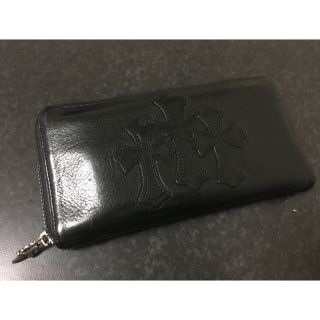 Chrome Hearts - クロムハーツ ラウンドファスナー 財布 ギャラ付きの