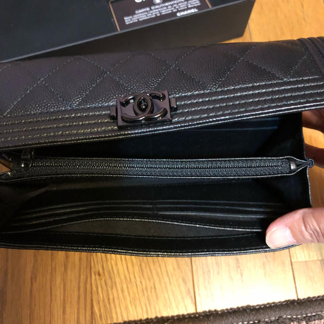 CHANEL(シャネル)の新品同様  シャネル長財布 レディースのファッション小物(財布)の商品写真