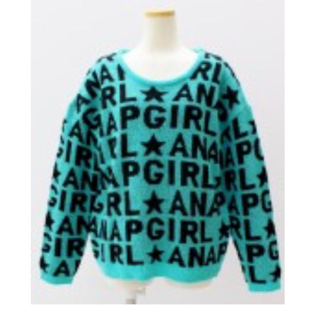 ANAP(アナップ)のANAP アナップ ニットセータートレーナーroni jenni キッズ/ベビー/マタニティのキッズ服女の子用(90cm~)(ニット)の商品写真