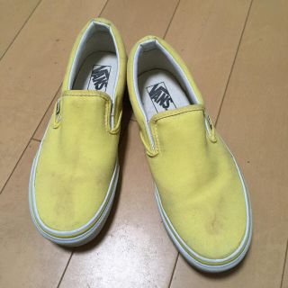 ヴァンズ(VANS)の【VANS】イエロー スリッポン 黄色 靴 スニーカー(スリッポン/モカシン)