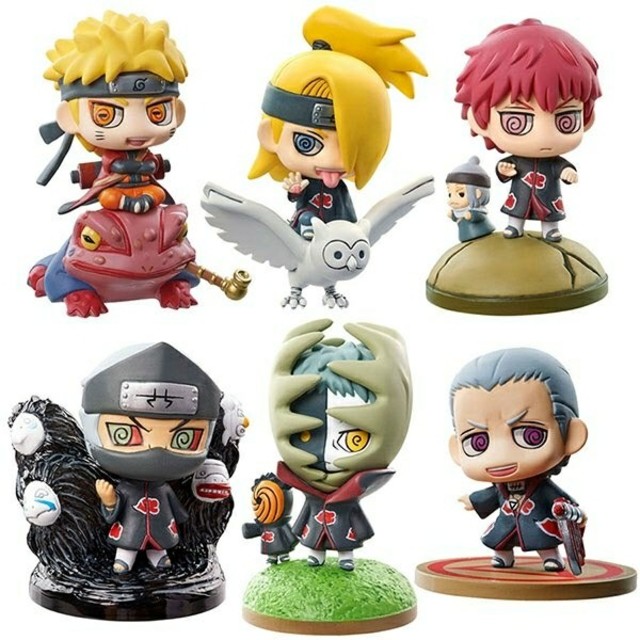 MegaHouse(メガハウス)のNARUTO ぷちきゃら ゼツ&トビ エンタメ/ホビーのおもちゃ/ぬいぐるみ(キャラクターグッズ)の商品写真