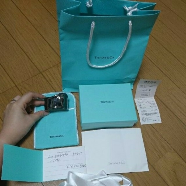 ☆Tiffany & Co./ティファニーバングル/ルテニウム/ボーンカフ☆ ☆Tiffany & Co./ティファニーバングル/ルテニウム/ボーンカフ☆