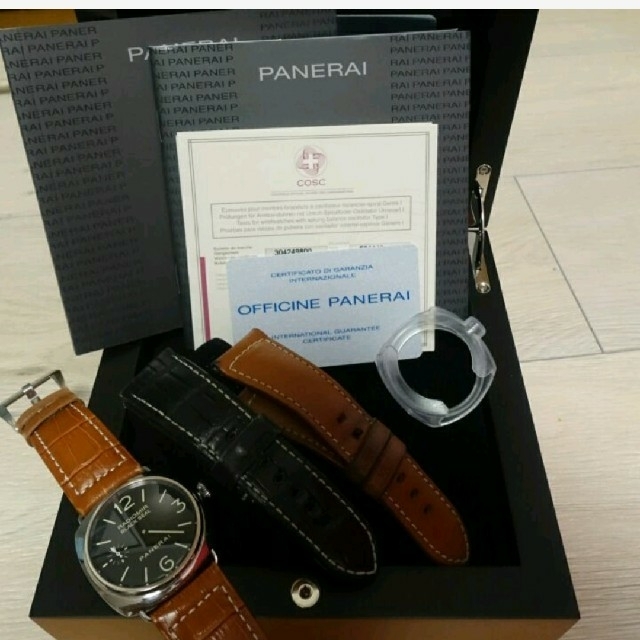 OFFICINE PANERAI(オフィチーネパネライ)のパネライ　ラジオミール　PAM00183　希少Q番 メンズの時計(腕時計(アナログ))の商品写真