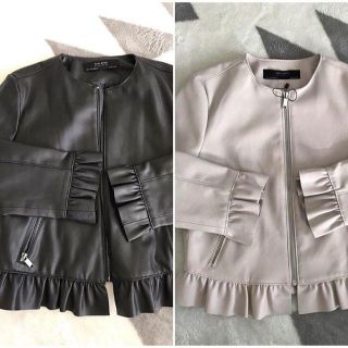 ザラ(ZARA)のりぼん様専用(ライダースジャケット)