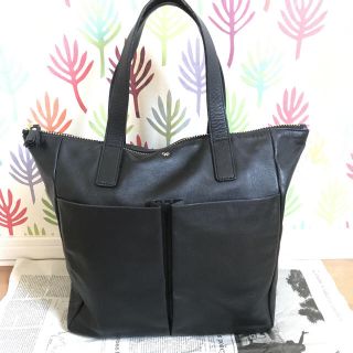 アニヤハインドマーチ(ANYA HINDMARCH)のお値下げしました！ANYA HINDMARCH トートバッグ 黒(トートバッグ)