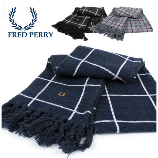 FRED PERRY(フレッドペリー)のフレッドペリー/FRED PERRY マフラー メンズのファッション小物(マフラー)の商品写真