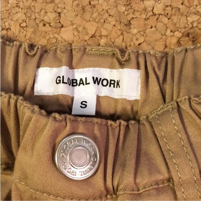 GLOBAL WORK(グローバルワーク)のglobal work kids ベージュパンツ キッズ/ベビー/マタニティのキッズ服女の子用(90cm~)(パンツ/スパッツ)の商品写真
