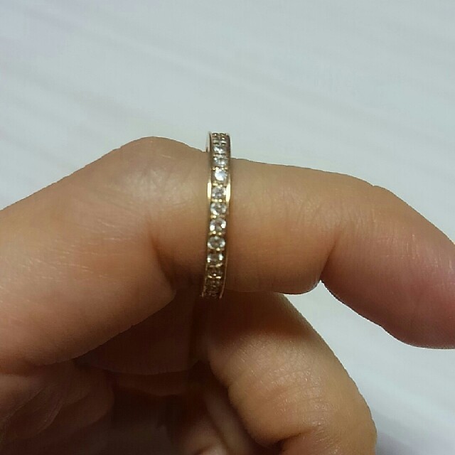 最終値下げ！k18 ピンクゴールドフルエタニティ
9.5号SIクラス 0.5ct レディースのアクセサリー(リング(指輪))の商品写真