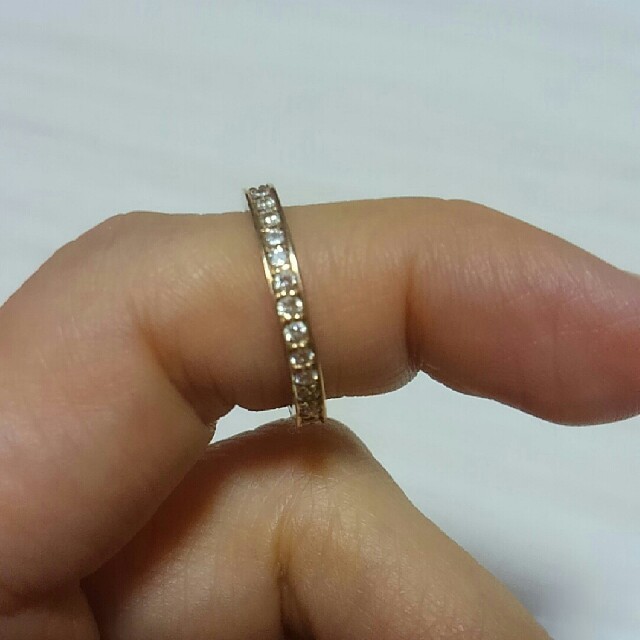 最終値下げ！k18 ピンクゴールドフルエタニティ
9.5号SIクラス 0.5ct レディースのアクセサリー(リング(指輪))の商品写真