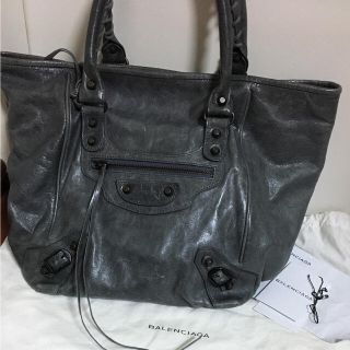 バレンシアガバッグ(BALENCIAGA BAG)のバレンシアガ サンデートートSグレー(トートバッグ)