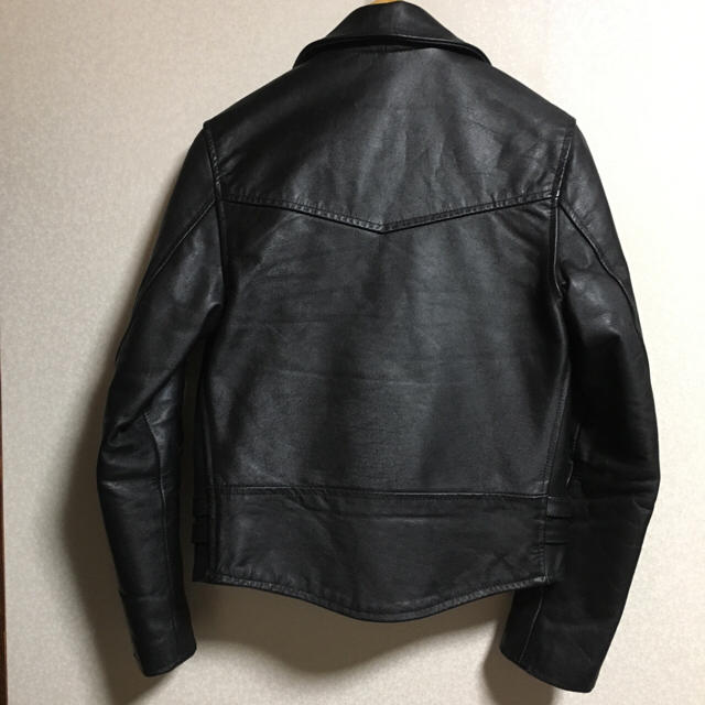 【古着】【値下げ】savoy clothing 本革 ライダースジャケット  レディースのジャケット/アウター(ライダースジャケット)の商品写真