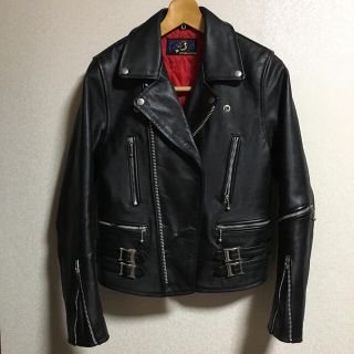 【古着】【値下げ】savoy clothing 本革 ライダースジャケット (ライダースジャケット)