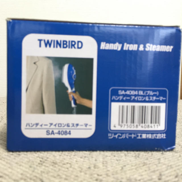 TWINBIRD(ツインバード)のハンディアイロン＆スチーマー スマホ/家電/カメラの生活家電(アイロン)の商品写真