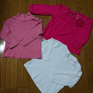 ベビーギャップ(babyGAP)の長袖Tシャツ ３枚セット☆UNIQLO☆ babyGAP(Ｔシャツ)