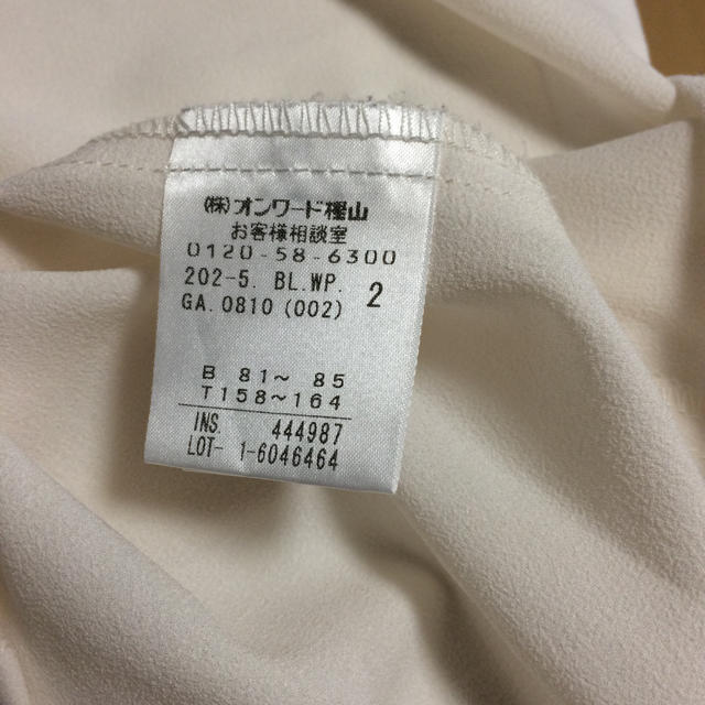 anySiS(エニィスィス)の襟ビジューとろみシャツ レディースのトップス(シャツ/ブラウス(長袖/七分))の商品写真