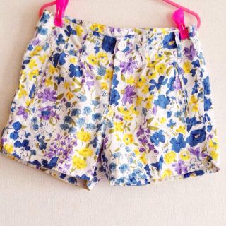 ローリーズファーム(LOWRYS FARM)のLOWRYS 花柄ショーパン(ショートパンツ)