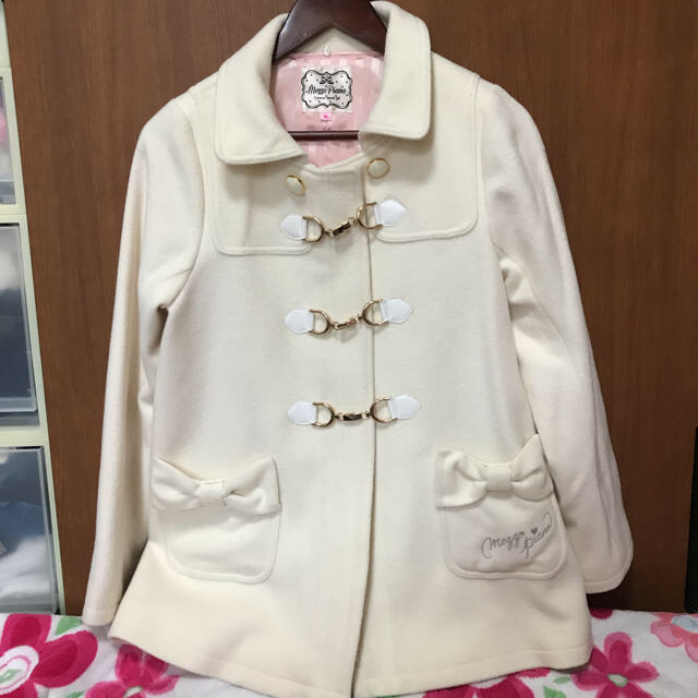 mezzo piano junior(メゾピアノジュニア)のメゾピアノ   ジュニア  160cm（Ｌ）コート キッズ/ベビー/マタニティのキッズ服女の子用(90cm~)(コート)の商品写真