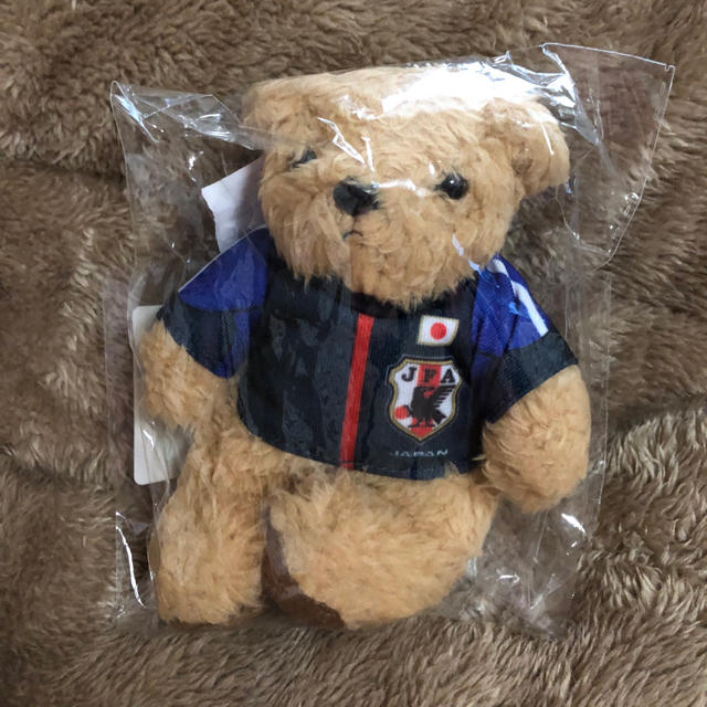 日本代表 ベアキーホルダー スポーツ/アウトドアのサッカー/フットサル(記念品/関連グッズ)の商品写真