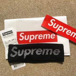 supreme ヘッドバンド bujuステッカー付き