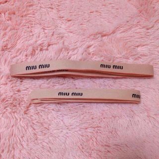 ミュウミュウ(miumiu)の♥︎ miumiu りぼん ♥︎(その他)