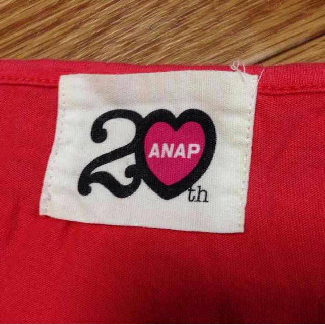 ANAP(アナップ)のANAP 20th Tシャツ レディースのトップス(Tシャツ(半袖/袖なし))の商品写真