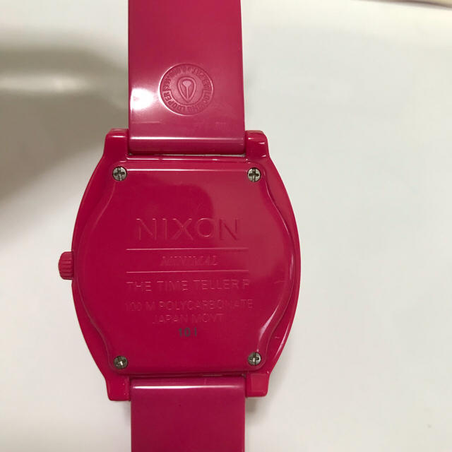 NIXON(ニクソン)のNIXON ニクソン  腕時計  タイムテラー  ピンク レディースのファッション小物(腕時計)の商品写真