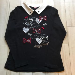 メゾピアノジュニア(mezzo piano junior)のmezzo piano 長袖シャツ(Tシャツ/カットソー)