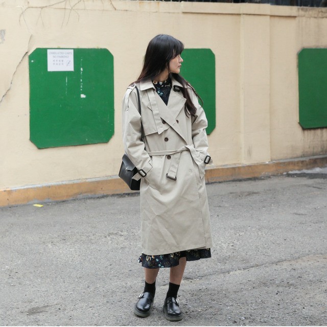 OHOTORO suburb trench coat-