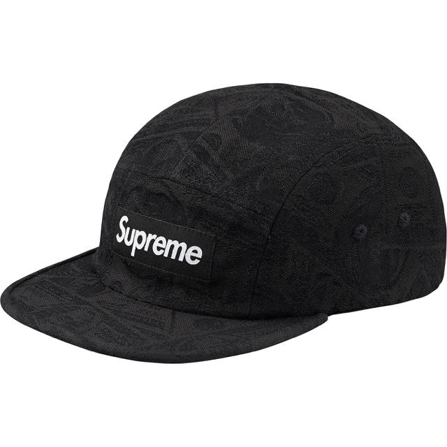 Supreme(シュプリーム)のsupreme 黒 100ドル キャンプ キャップ ブラック メンズの帽子(キャップ)の商品写真