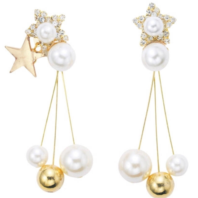 Chesty(チェスティ)の新品未使用♡ チェスティ 3way Star Pierce レディースのアクセサリー(ピアス)の商品写真