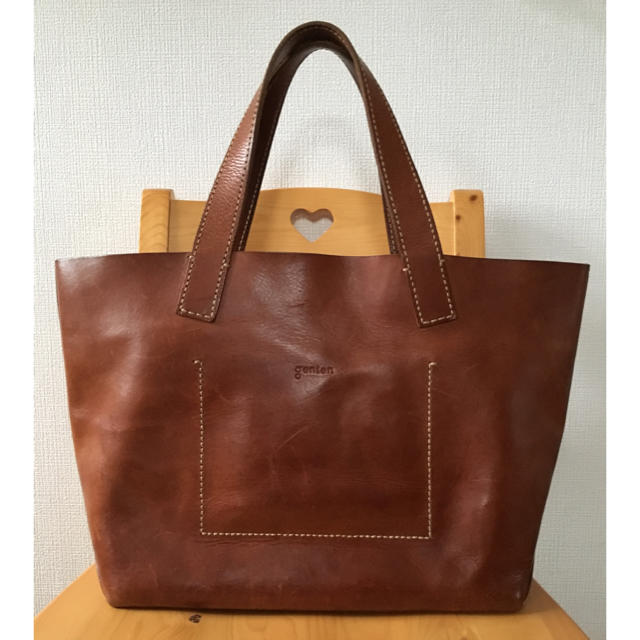 ゲンテン genten アマーノ トートバッグ Lサイズ-