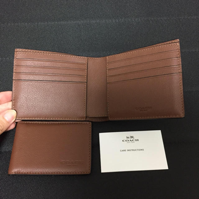 COACH(コーチ)のCOUCHメンズ 二つ折り財布 メンズのファッション小物(折り財布)の商品写真