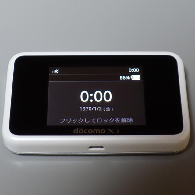 DoCoMo モバイルルーター HW-02G 格安SIM使用可の通販 by もじゃーる's shop｜ラクマ