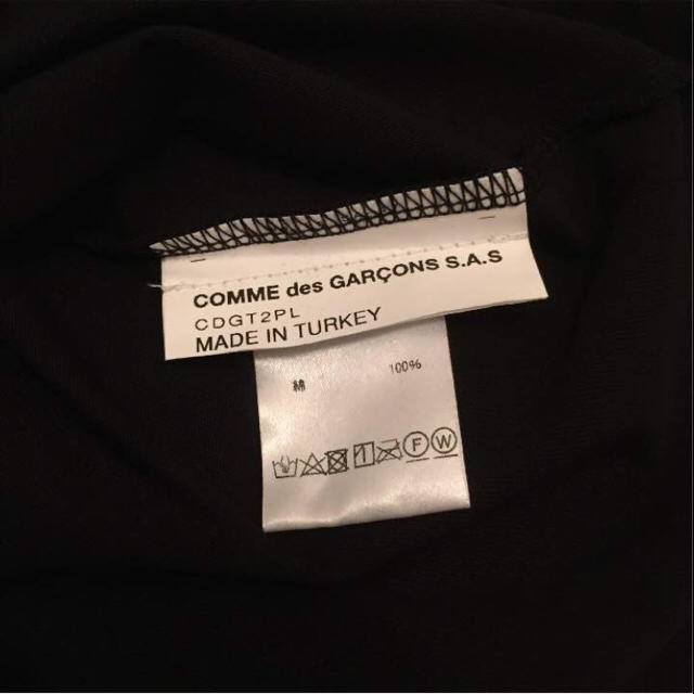 COMME des GARCONS(コムデギャルソン)の新品未使用！コムデギャルソン 無地Tシャツ メンズのトップス(Tシャツ/カットソー(半袖/袖なし))の商品写真