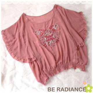 ビーラディエンス(BE RADIANCE)のBE RADIANCE シフォントップス(シャツ/ブラウス(半袖/袖なし))