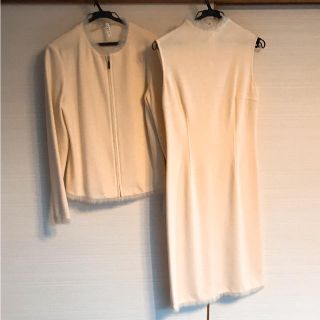 ランバン(LANVIN)のランバン セットアップ ワンピース花子さん専用(ひざ丈ワンピース)