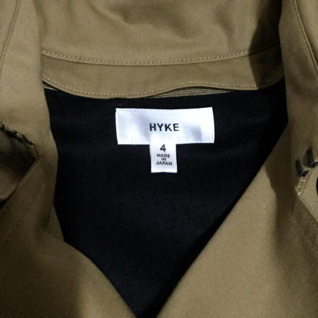 HYKE(ハイク)の美品【HYKE ハイク】トレンチコート size 4 レディースのジャケット/アウター(トレンチコート)の商品写真