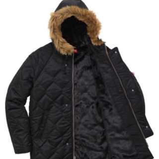 シュプリーム(Supreme)の窪塚着用supreme QUILTED FLIGHT SATIN PARKA(ナイロンジャケット)