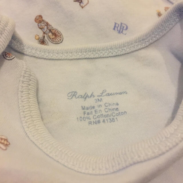 POLO RALPH LAUREN(ポロラルフローレン)のPOLO Ralph Lauren ロンパース 半袖 キッズ/ベビー/マタニティのベビー服(~85cm)(ロンパース)の商品写真