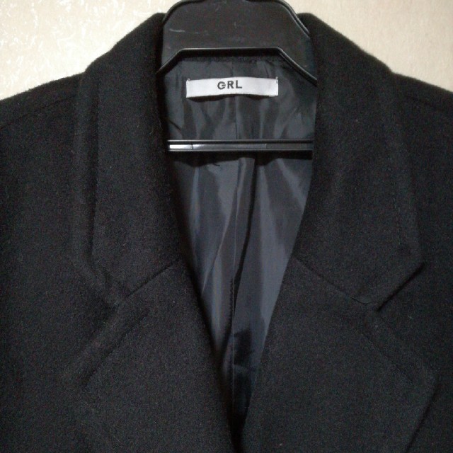 GRL(グレイル)のチェスターコート☆美品 レディースのジャケット/アウター(チェスターコート)の商品写真
