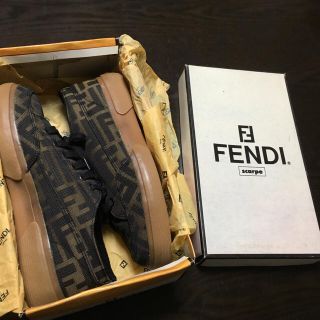 フェンディ(FENDI)のフェンディ スニーカー ズッカ柄(スニーカー)