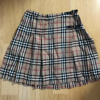 バーバリー(BURBERRY)のバーバリー＊チェックプリーツスカート 安室奈美恵　古着　ヴィンテージ(ミニスカート)