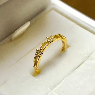 スタージュエリー(STAR JEWELRY)のSTAR JEWELRY★K18ピンキーリング(リング(指輪))