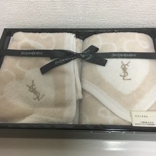 サンローラン(Saint Laurent)のYSL  大きめのハンドタオルセット(ハンカチ)