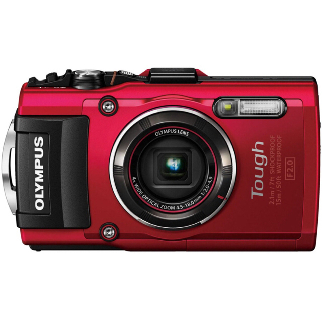 OLYMPUS(オリンパス)の【再値下げ】OLYMPUS STYLUS TG-4 Tough スマホ/家電/カメラのカメラ(コンパクトデジタルカメラ)の商品写真