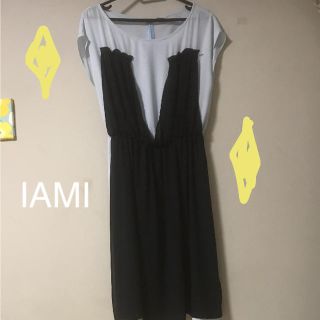 アイアムアイ(I am I)のワンピース IAMI 結婚式 二次会 パーティ等(ひざ丈ワンピース)