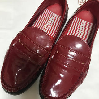 パーリッシィ(PAR ICI)のパーリッシの真っ赤ローファー(ローファー/革靴)