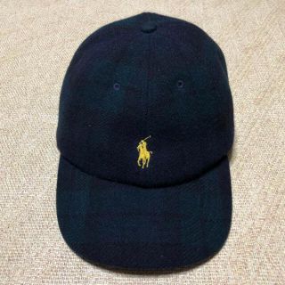 ポロラルフローレン(POLO RALPH LAUREN)の《激レア》Polo Ralph Lauren ポロ ウール キャップ(キャップ)